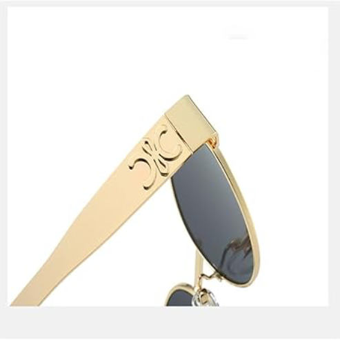 Lunettes de soleil rondes en métal – design de styliste unisexe, élégance rétro, protection UV400 pour hommes et femmes