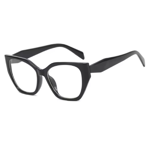 Lunettes optiques œil de chat pour femme – monture stylée anti-lumière bleue, design de luxe et confort d'écran
