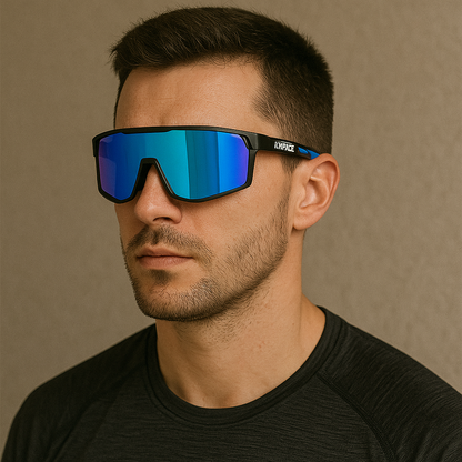 Lunettes de cyclisme photochromiques KAPVOE – protection UV400, route &amp; VTT, design 2024, sport outdoor pour homme &amp; femme