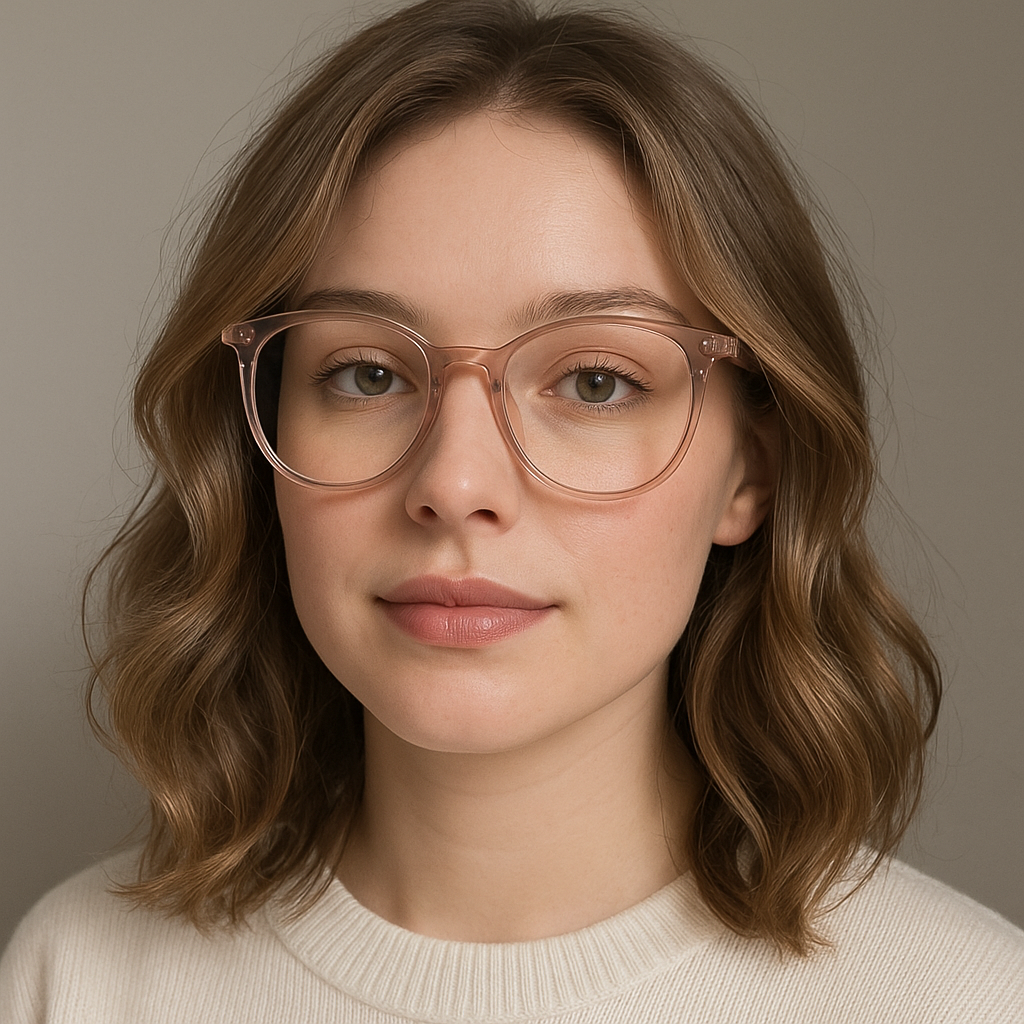 Lunettes de mode rétro pour femmes – monture transparente, design luxe, protection Anti-lumière bleue, pour toutes saisons