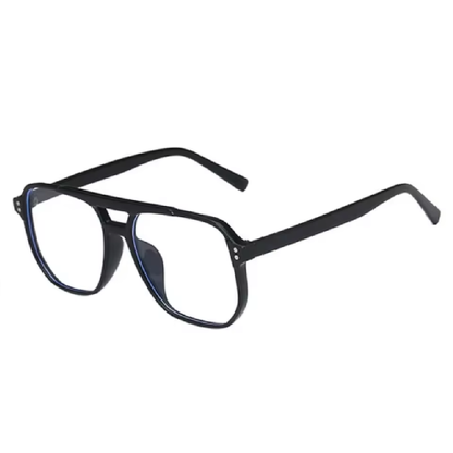 Lunettes carrées rétro anti-lumière bleue – monture transparente tendance pour hommes et femmes, idéale pour écran et confort visuel