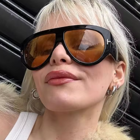 Lunettes de soleil ovales vintage pour femme – Design créateur, style streetwear tendance, UV400