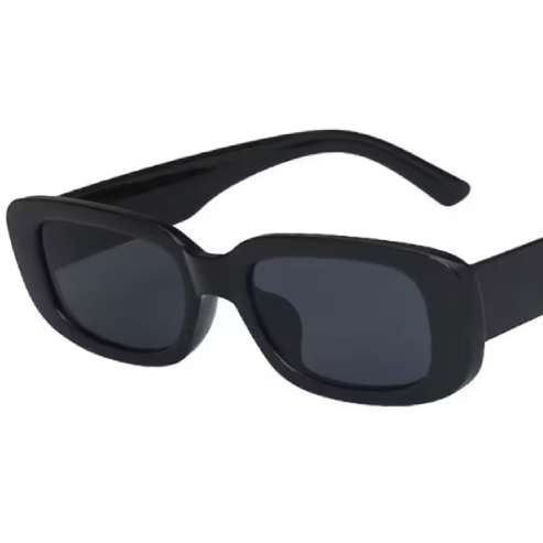 Lunettes de soleil rétro rectangulaires – Style vintage, design classique, protection anti-éblouissement
