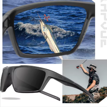 Lunettes de soleil polarisées pour homme – style sport, conduite &amp; pêche, protection UV400, design classique outdoor